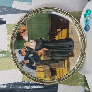 P2g - Knowles Norman Rockwell "An Orphan's Hope" 1987 LE Collector's Plate